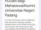 Penghimpunan Data Mahasiswa Universitas Negeri Padang yang Bermasalah di PDDikti